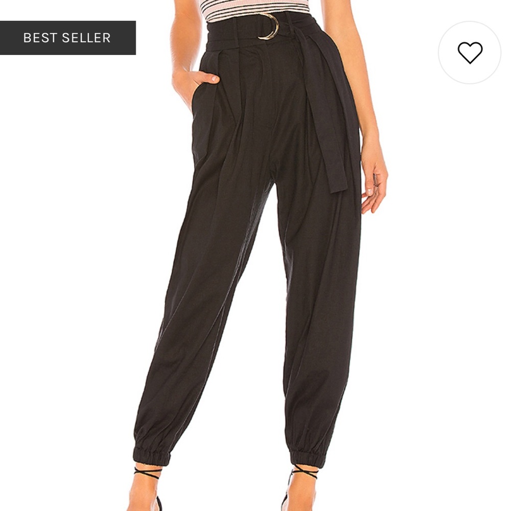 High waisted joggers